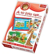 Zabawki interaktywne dla dzieci - Trefl A TO BYŁO TAK gra edukacyjna TR 01128 - miniaturka - grafika 1