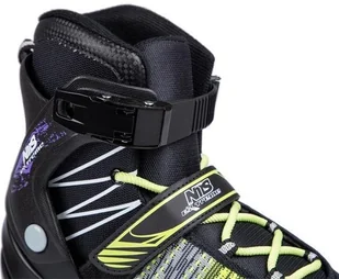 Nils EXTREME NA1206 CZARNO-ZIELONE ROZM 42 ŁYŻWOROLKI EXTREME (16-10-023) - Rolki - miniaturka - grafika 8