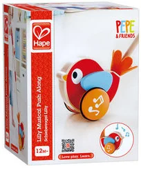 Hape pchacz Muzyczny Ptaszek - Pchacze - miniaturka - grafika 2