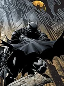 Wyposażenie pokoiku dziecięcego - Batman "Night Watch", nadruk na płótnie, wielokolorowa, 60 x 80 cm AFWDC99596 - miniaturka - grafika 1