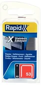 Zszywki - Rapid Feind raht klamrze Typ 53/12 MM ze stali nierdzewnej, 1080 Blister, 40109512 40109512 - miniaturka - grafika 1
