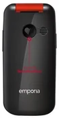 Telefony komórkowe - Emporia One V200 czarno-czerwony - miniaturka - grafika 1
