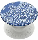 Uchwyty samochodowe do telefonów - PopSockets wymienny, wysuwany cokół i uchwyt do smartfonów i tabletów  Blue Bandana - miniaturka - grafika 1