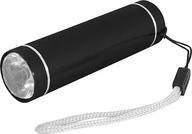 Latarki - NoName Latarka LATARKA RĘCZNA 1W ALUMINIOWA CZARNA LTC LXLL38 LXLL38CZAR - miniaturka - grafika 1