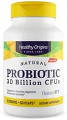 Witaminy i minerały dla sportowców - HEALTHY ORIGINS HEALTHY ORIGINS Natural Probiotic 30 Billion CFUs 60vegcaps - miniaturka - grafika 1
