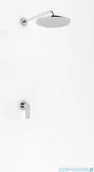 Zestawy prysznicowe - Kohlman Proxima zestaw prysznicowy z deszczownicą 30cm chrom QW220PR30 | - miniaturka - grafika 1
