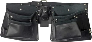 Reis TORNASK-BLACK - skórzany pas monterski z 10 kieszeniami na narzędzia - 120x5cm. - Skrzynki i torby narzędziowe - miniaturka - grafika 2