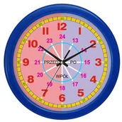 Zegary - Atrix Mój pierwszy zegar kolorowy ATE950_N - miniaturka - grafika 1