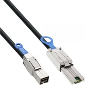 Kable miedziane - InLine external Mini SAS HD Kabel SFF-8644 SFF-8088 6Gb/s 0.5m 27639A - miniaturka - grafika 1