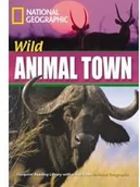 Książki do nauki języka angielskiego - Heinle Wild Animal Town + CD. Footprint Reading Library - miniaturka - grafika 1