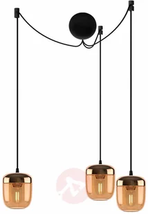 UMAGE UMAGE Acorn lampa wisząca 3-pkt. bursztyn mosiądz - Lampy sufitowe - miniaturka - grafika 6