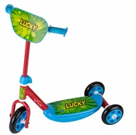Hulajnogi - Vivo Hulajnoga 3-kołowa 140-125mm czerwono-niebiesko-zielona - miniaturka - grafika 1