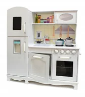 Zabawki AGD - Drewniana Kuchnia dla Dzieci Gaja + Led Gratis - miniaturka - grafika 1