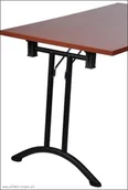 Stoły - Import S Stelaż składany do stołu EF-922/C czarny - miniaturka - grafika 1