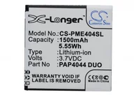 Baterie do telefonów - Cameron Sino Prestigio MultiPhone 4044 Duo PAP4044 DUO 1500mAh 5.55Wh Li-Ion 3.7V - miniaturka - grafika 1