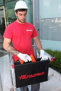 Faraone 996 99675039 Drabina magazynowa jezdna z wejściem jednostronnym wysokość robocza 4,18m) 75039-uniw - Drabiny - miniaturka - grafika 7