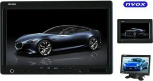 NVOX Monitor LCD 7 HD zagłówkowy lub wolnostojący HM716HD - Car Video - miniaturka - grafika 2
