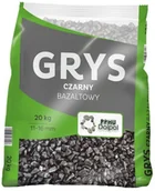 Kostki brukowe i krawężniki - Grys bazaltowy 11-16 mm 20 kg czarny - miniaturka - grafika 1