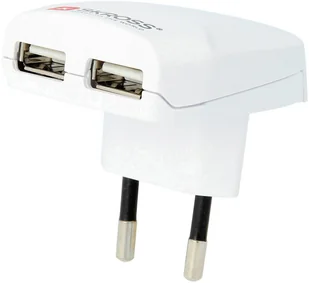 Skross Euro -USB' ładowarka biała Onesize 101321 - Ładowarki do telefonów - miniaturka - grafika 3