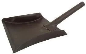 NoName Szufelka do kurzu z metalowym trzonkiem L-26 M - Miotły, szufle, mopy - miniaturka - grafika 2