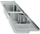 Zlewy i komory gospodarcze - Franke Wielofunkcyjna komora gospodarcza z dwoma nieckami BS353 - miniaturka - grafika 1