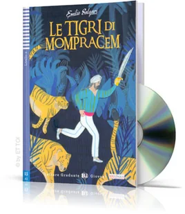 Le tigri di Mompracem + Audio CD - dostępny od ręki, wysyłka od 2,99 - Książki do nauki języka włoskiego Le tigri di Mompracem + Audio CD - dostępny od ręki, wysyłka od 2,99 - Książki do nauki języka włoskiego - miniaturka - grafika 1