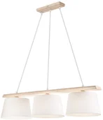 Lampy sufitowe - Lamkur Żyrandol na lince AIDA 3xE27/60W/230V - miniaturka - grafika 1