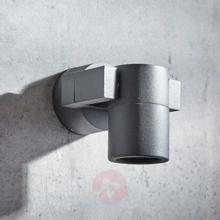 Lampenwelt com Spot zewnętrzny Kavuna, ciemnoszary, IP65, okrągły - Lampy ogrodowe - miniaturka - grafika 2