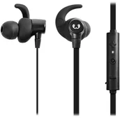 Słuchawki - Fresh n Rebel Lace Bluetooth Sports INK czarne - miniaturka - grafika 1