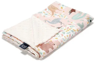 La Millou LIGHT PRZEDSZKOLAKA - DUNDEE & FRIENDS PINK - ECRU, 51678-uniw - Koce i narzuty dla dzieci - miniaturka - grafika 2