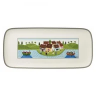 Talerze - Villeroy & Boch Design Naif Charm & Breakfast Talerz na kanapki wymiary: 35 x 16 cm (14-8630-2220) - miniaturka - grafika 1