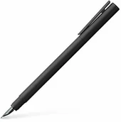 Pióra kulkowe - Faber Castell Pióro do napełniania Neo Slim metal czarny M 342300 - miniaturka - grafika 1