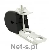 Qoltec Qoltec Uchwtyt/wieszak do kabli 4kN | 11-15mm 54242 - Wtyczki i adaptery - miniaturka - grafika 2