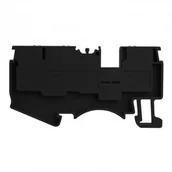 Kostki, złączki, wtyczki - Geberit DEGSON szynowa 4mm2 1P 3-przewodowa zacisk push-in czarna DS4-TW-01P-13-00A(H) - miniaturka - grafika 1