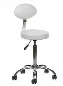 Krzesła i taborety kosmetyczne - Beauty System Taboret kosmetyczny z oparciem BH-7289 - miniaturka - grafika 1