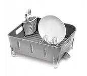 Suszarki do naczyń - Simplehuman Ociekacz do naczyń Compact szary - miniaturka - grafika 1