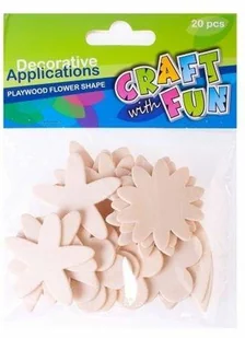 Ozdoba dekoracyjna drewniane kwiaty - Dekoratorstwo - miniaturka - grafika 4