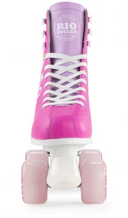 RIO ROLLER Wrotki klasyczne retro Script Pink Lilac Rio Roller + Torba RIO270 - Wrotki - miniaturka - grafika 4