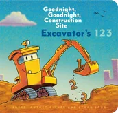 Obcojęzyczne książki dla dzieci i młodzieży - Ethan Long; Sherri Duskey Rinker Excavators 123 Board book) - miniaturka - grafika 1