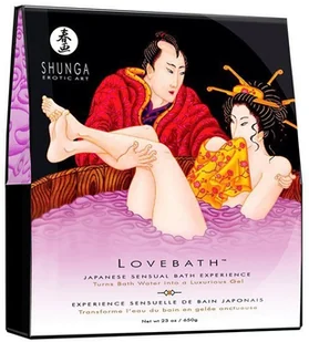 Shunga Żel do kąpieli - Lovebath Sensual Lotus Zmysłowy Lotos - Kosmetyki do kąpieli - miniaturka - grafika 2