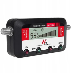 Cyfrowy Miernik Sygnału Satelitarnego Finder LCD - Akcesoria TV-SAT - miniaturka - grafika 9