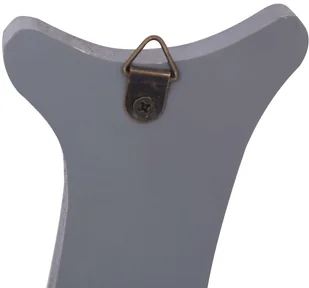 vidaXL Wieszak ścienny na płaszcze WELCOME, szary, 74 x 29,5 cm - Wieszaki i stojaki - miniaturka - grafika 5