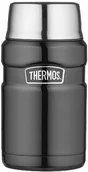 Termosy - Thermos Termos na jedzenie 710 ml metaliczny szary 173034 - miniaturka - grafika 1