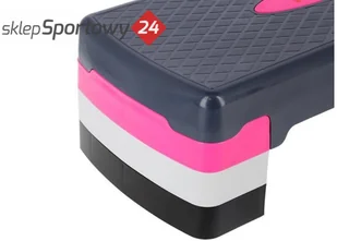 HMS STEP DO AEROBIKU AS002 RÓŻ-SZAR - Pozostały sprzęt i akcesoria do ćwiczeń - miniaturka - grafika 8