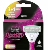 Depilacja - Wilkinson 4x Wkłady Quattro for Women Sensitive - miniaturka - grafika 1