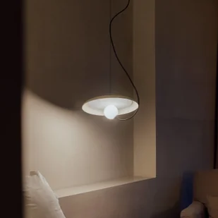 Milan Iluminación Wire lampa wisząca 38 cm kolor norki - Lampy sufitowe - miniaturka - grafika 3