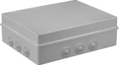 Puszki elektryczne i akcesoria - Pawbol Puszka natynkowa 12 dławików IP65 380x300x120 szary S-BOX 706 - miniaturka - grafika 1