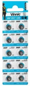Baterie i akcesoria - Vinnic 10 x bateria srebrowa mini 395 / 399 / SR927SW / SR57 / G7 VIN13 - miniaturka - grafika 1