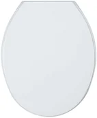 Deski sedesowe - WENKO Allstar Biała deska sedesowa,toaletowa Allstar Cetona z Thermoplastu 23951400 - miniaturka - grafika 1