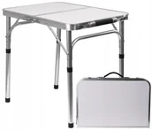 Stoły ogrodowe - Stół Stolik Turystyczny Składany Aluminiowy 60x45 - miniaturka - grafika 1